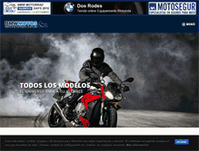 Tablet Screenshot of bmwmotos.com